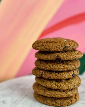 Plant-based sea salt chocolate chip cookies at Asiga in Guam