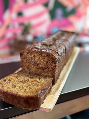 Plant-based banana bread at Asiga in Guam