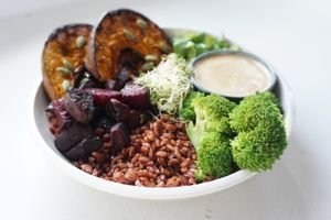 Rice and shine bowl at Eat.Co in Ubud