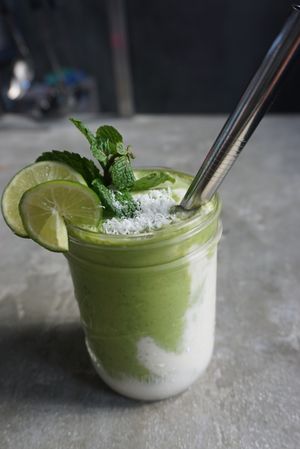 Double dare smoothie at Eat.Co in Ubud