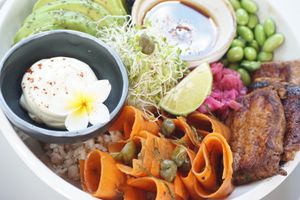 Sea-cret garden bowl at Eat.Co in Ubud