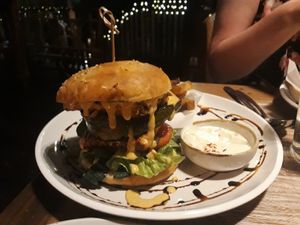 Tempeh-Burger at Eat.Co in Ubud