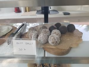 Coconut balls,  blissfully delightful  at Eat.Co in Ubud