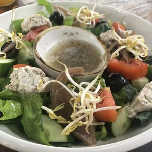 Greek salad at Eat.Co in Ubud