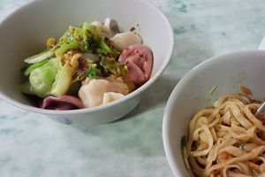  at Lái Xīn SùShí 來欣素食手工水餃 in Taipei