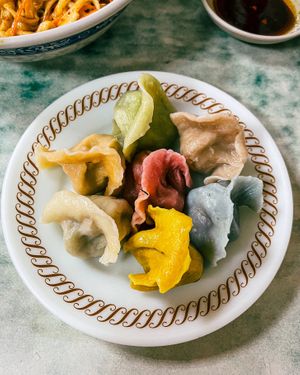 Dumpling mix   at Lái Xīn SùShí 來欣素食手工水餃 in Taipei