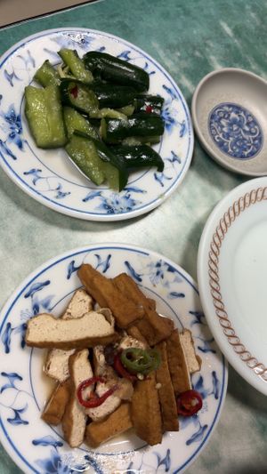 starters at Lái Xīn SùShí 來欣素食手工水餃 in Taipei
