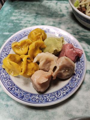 Dumplings at Lái Xīn SùShí 來欣素食手工水餃 in Taipei