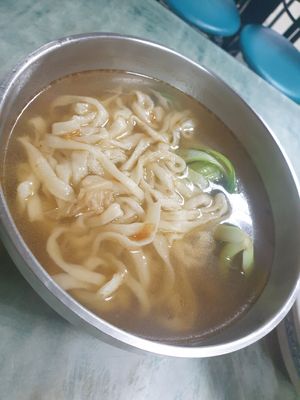 I can't remember name but it was good 7.5/10 at Lái Xīn SùShí 來欣素食手工水餃 in Taipei