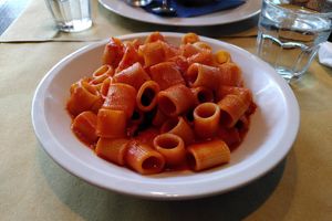 Pasta al pmodoro e origano at ZAC! in Ivrea