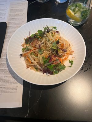 Papaya Salad  at Siam in Montreal