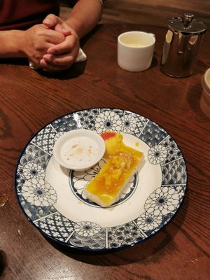 Mango sticky rice at Siam in Montreal