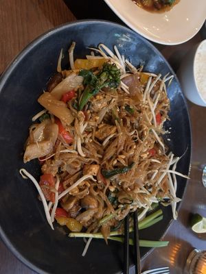 Vegan pad Thai   at Siam in Montreal