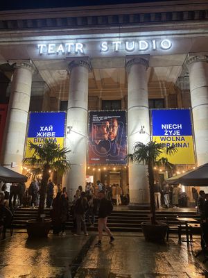 Outside  at BarStudio in Warsaw