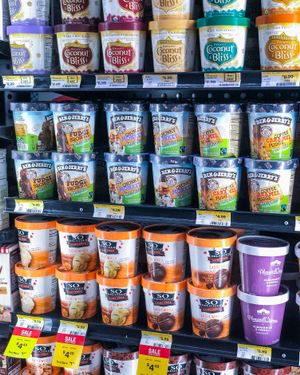 Vegan Ice cream at Earth Fare in Rock Hill