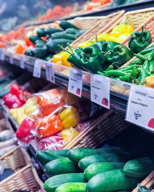 Cucumbers, zucchini, peppers, + more at Earth Fare in Rock Hill