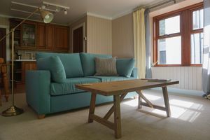 Living area at The Field Shelter Guesthouse & Sanctuary in Blairgowrie