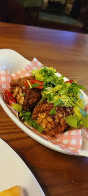 Crunchy fried corn at Hungry Horse - Old Rectory in Stockport