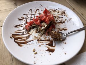 Tiramisu. Fabulous ! at Vegan Town in Ajijic