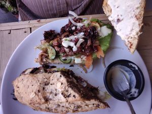 Hibiscus Flowers Baggett. at Vegan Town in Ajijic