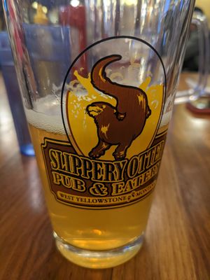 Slippery Otter NA Sam Adams at Slippery Otter Pub in West Yellowstone