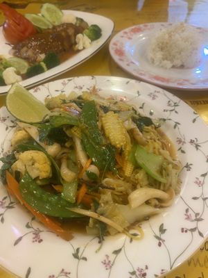   at Vegan Center Cafe in Vientiane