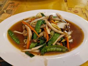  at Vegan Center Cafe in Vientiane