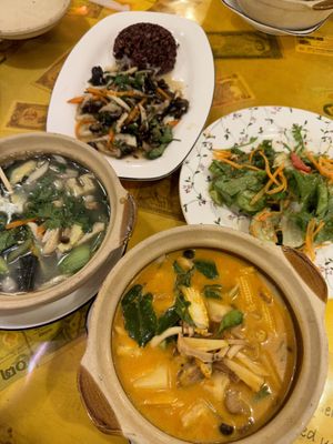   at Vegan Center Cafe in Vientiane