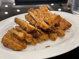 Grilled chicken, 35,000 kip  at Vegan Center Cafe in Vientiane