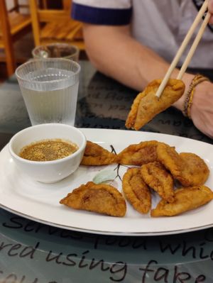  at Vegan Center Cafe in Vientiane