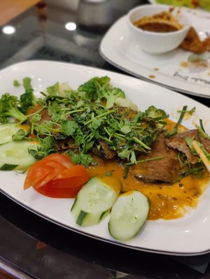  at Vegan Center Cafe in Vientiane