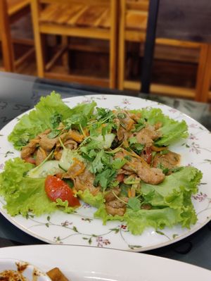  at Vegan Center Cafe in Vientiane