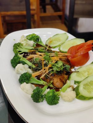  at Vegan Center Cafe in Vientiane