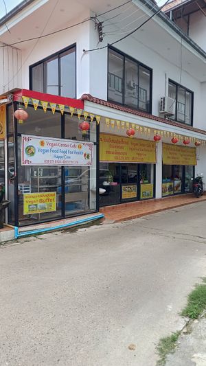  at Vegan Center Cafe in Vientiane