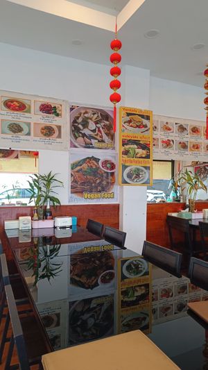  at Vegan Center Cafe in Vientiane