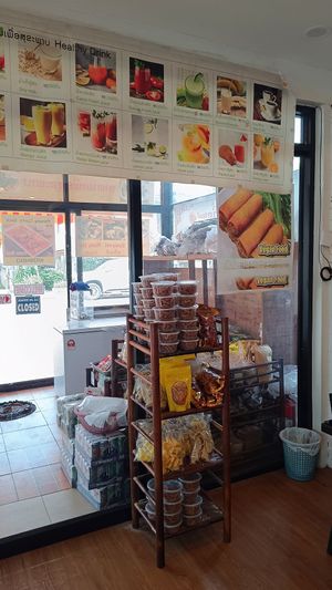  at Vegan Center Cafe in Vientiane