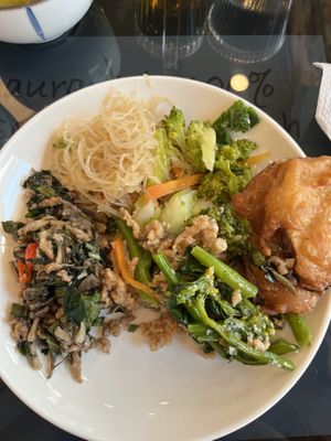   at Vegan Center Cafe in Vientiane