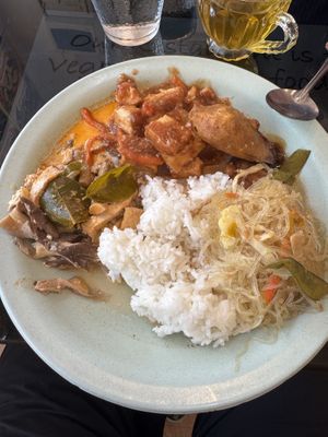 Selection. All nice  at Vegan Center Cafe in Vientiane