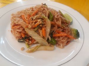 Pad Thai at Vegan Center Cafe in Vientiane