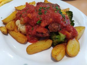 Nussbraten at Gaststätte in Oderwitz