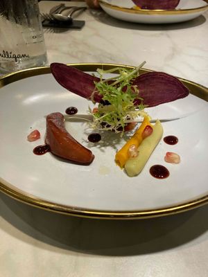 sweet potato at Xavier Pellicer in Barcelona