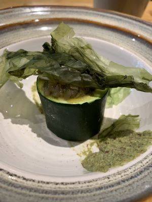 Calabacín  at Xavier Pellicer in Barcelona