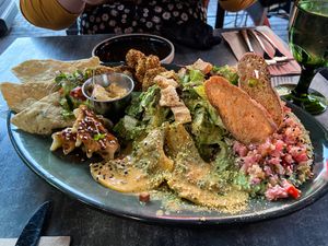 Antipasto at Don Vegan in Quebec