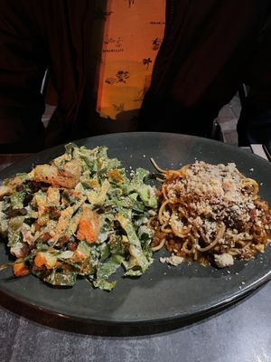 Cesar / bolognese  at Don Vegan in Quebec