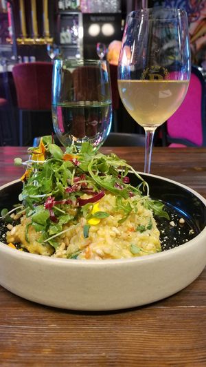 Risotto don at Don Vegan in Quebec