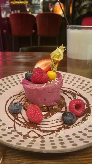 Don cake at Don Vegan in Quebec