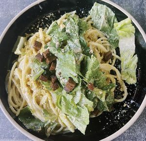 Carbonara   at Don Vegan in Quebec