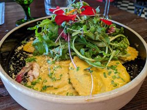 Agnolottis at Don Vegan in Quebec