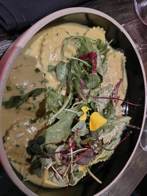 Ravioli: was exceptional   at Don Vegan in Quebec