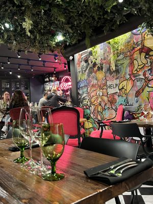 Beautiful atmosphere   at Don Vegan in Quebec